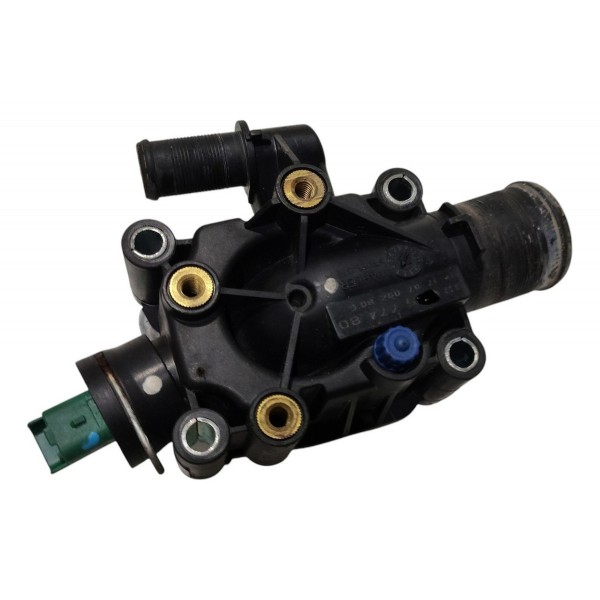 Carcaça Valvula Termostatica Peugeot 2008 1.6 Aut 2017 B6448