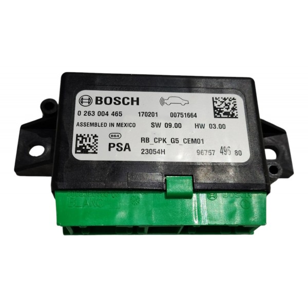 Modulo Sensor Estacionam. 2008 1.6 Aut 2017 B6395 9675749680