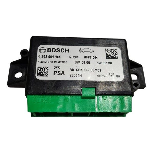 Modulo Sensor Estacionam. 2008 1.6 Aut 2017 B6395 9675749680