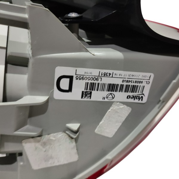 Lanterna Traseira Direita Peugeot 2008 1.6 Aut 2017 B6319