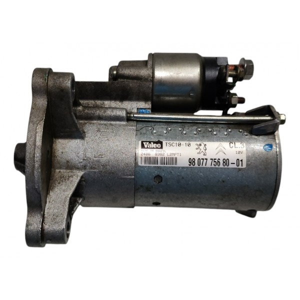 Motor Arranque Partida Peugeot 208 1.6 Aut 2017 9807775680