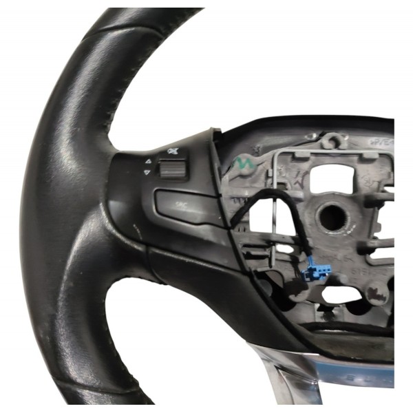 Volante Direção C/ Comandos Peugeot 208 1.6 Aut 2017 B4621