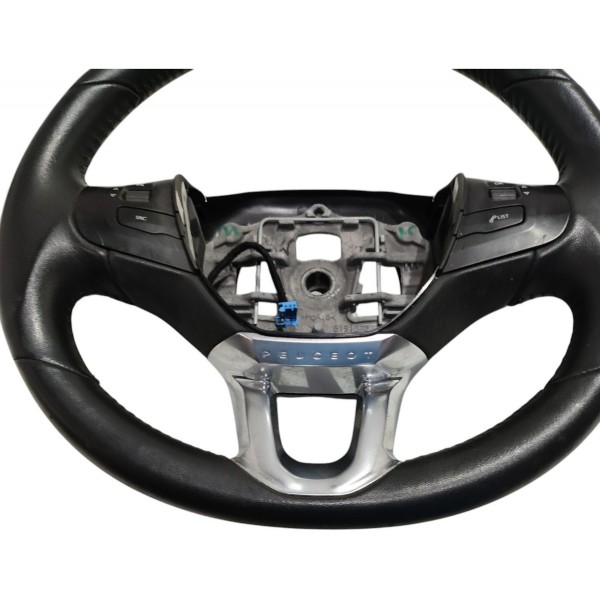Volante Direção C/ Comandos Peugeot 208 1.6 Aut 2017 B4621