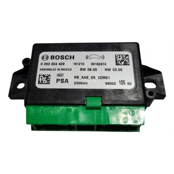 Modulo Sensor Estac. Peugeot 208 1.6 Aut 17 B4566 9800210880