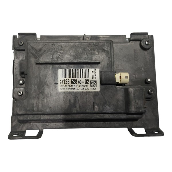 Tela Central Multimidia Peugeot 208 1.6 Aut 2017 B4555