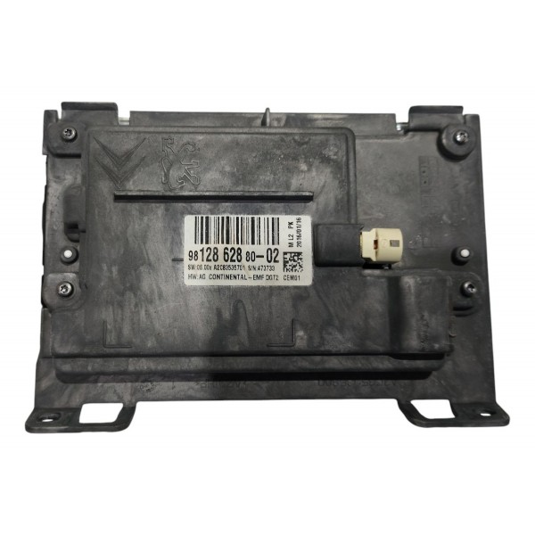 Tela Central Multimidia Peugeot 208 1.6 Aut 2017 B4555