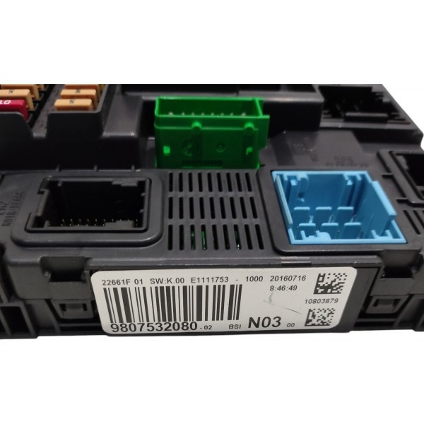 Kit Modulo Injeção Peugeot 208 1.6 Aut 2017 B4553