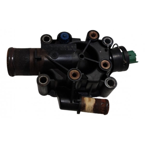 Carcaça Valvula Termostatica Citroen C4 Hatch 1.6 2010 B4336
