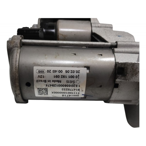 Motor Arranque Partida Gm Onix 1.0 Turbo 2022 B4110