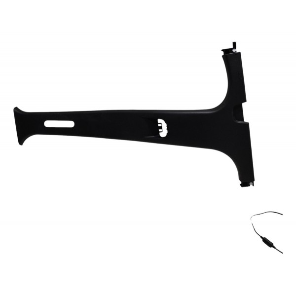 Moldura Coluna Central Dir Fiat Strada 2023 1.3 B2936