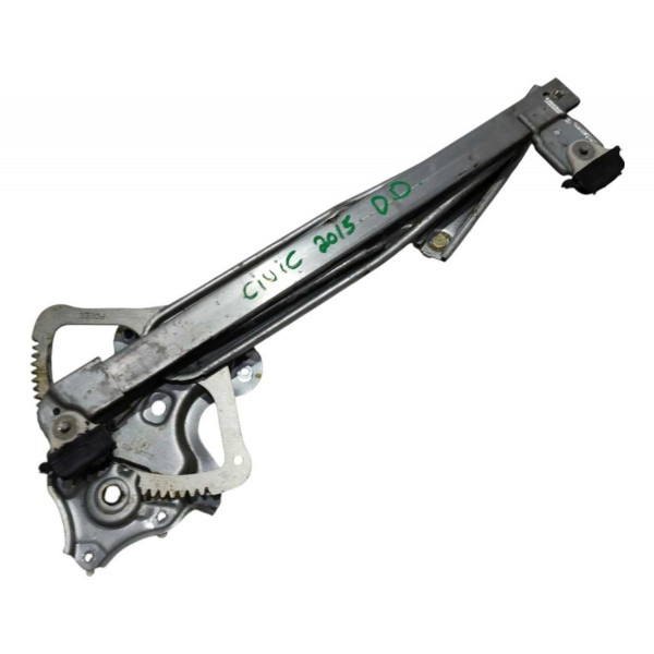 Maquina Vidro Porta Diant Dir Honda Civic 2015
