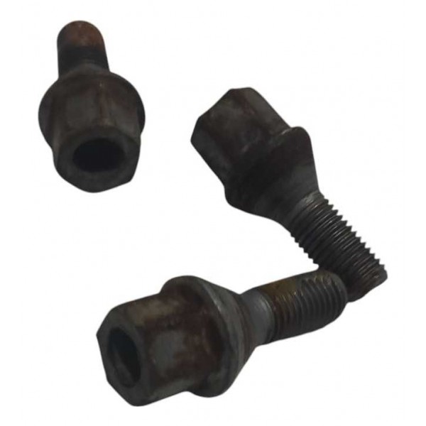 Jogo 3 Parafuso Roda Original Renault Kwid Zen 2020