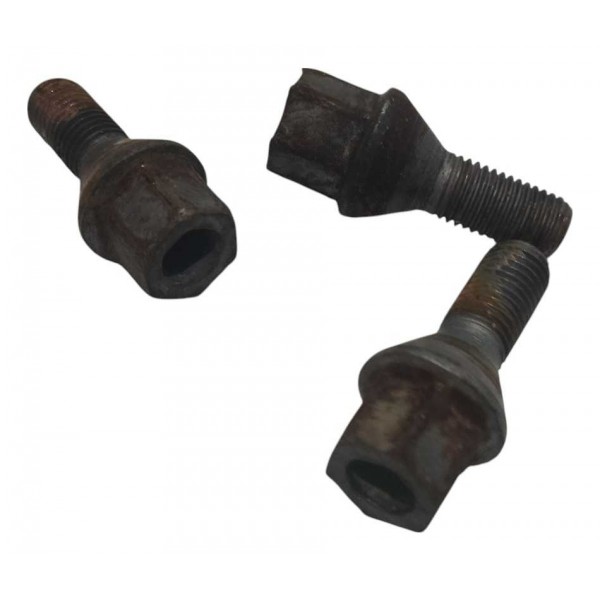 Jogo 3 Parafuso Roda Original Renault Kwid Zen 2020