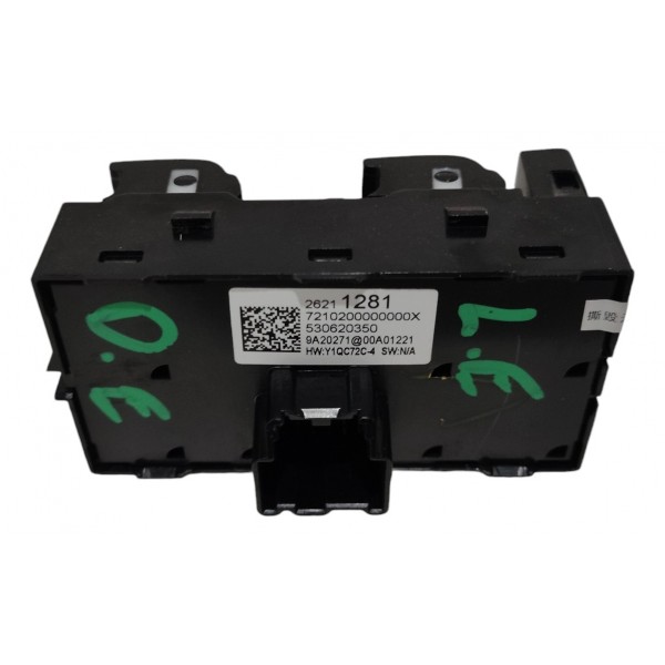 Comando Vidro Eletrico Diant Esq Onix Plus Turbo 22 B1957