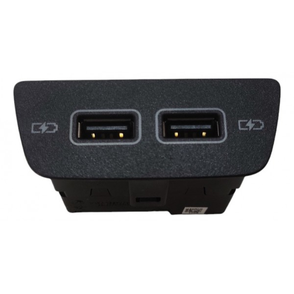 Tomada Dupla Usb  Vw T-cross 2022 1.0 Tsi  B1460