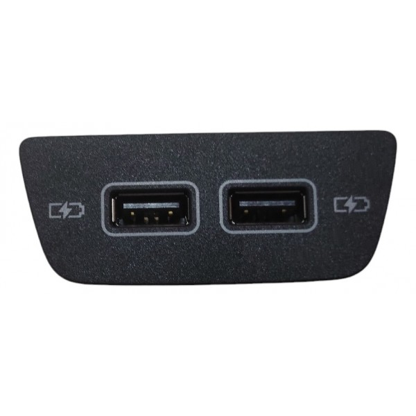 Tomada Dupla Usb  Vw T-cross 2022 1.0 Tsi  B1460