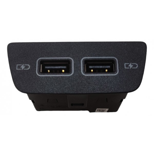 Tomada Dupla Usb  Vw T-cross 2022 1.0 Tsi  B1460