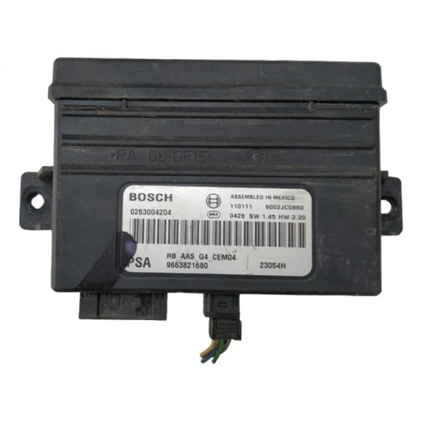 Módulo Sensor Estacionamento 9663821680 Peugeot 307 07 A8776
