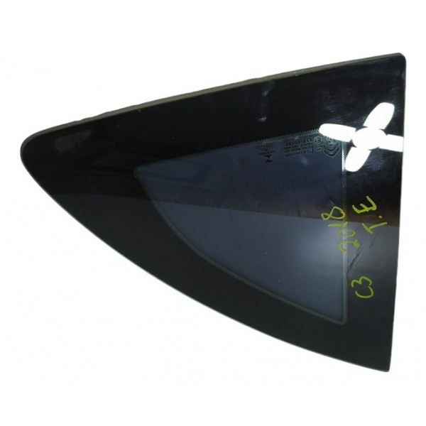 Vidro Fixo Traseiro Esquerdo Citroen C3 2018 A7364